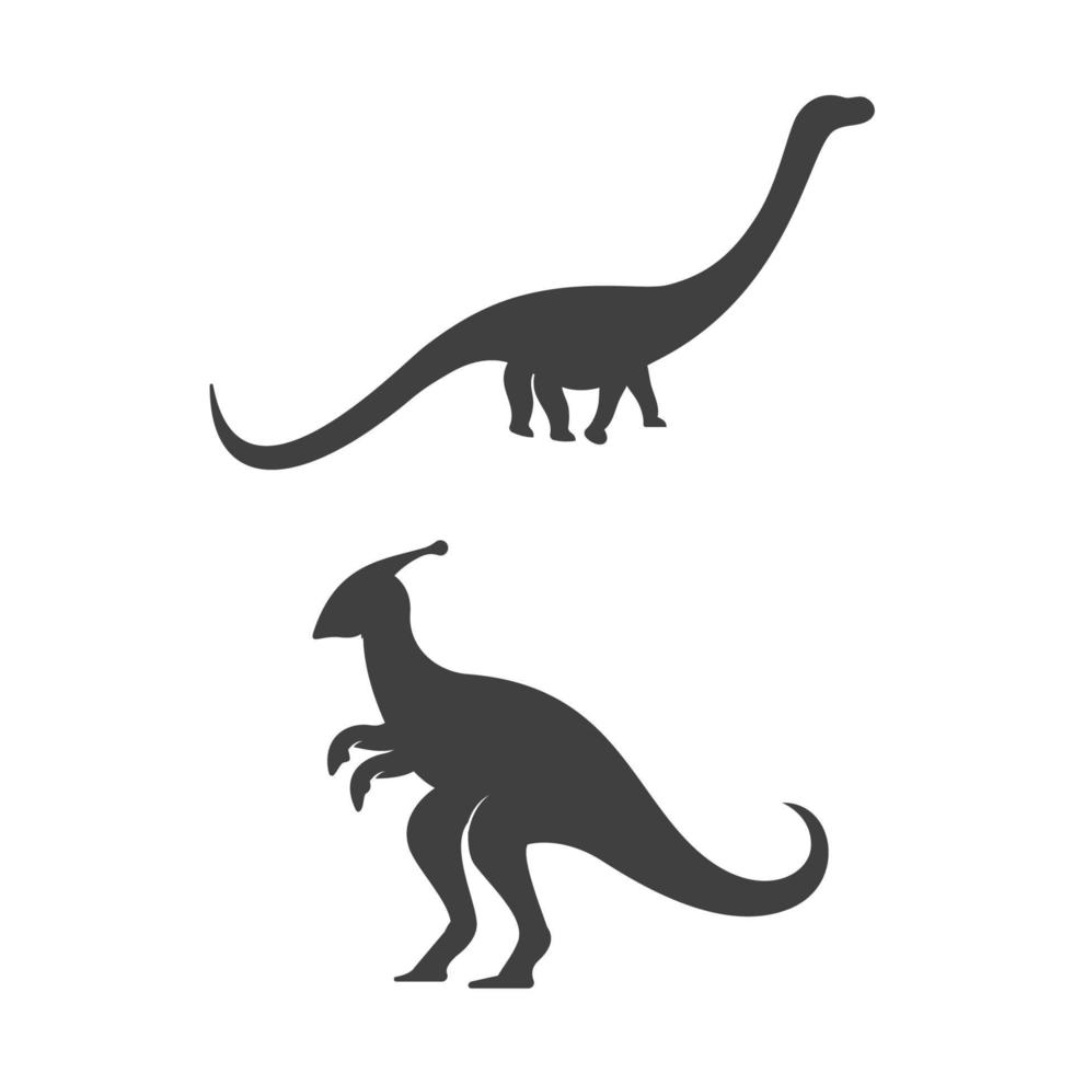 Dinosaurier Symbol Vorlage Vektor-Illustration vektor