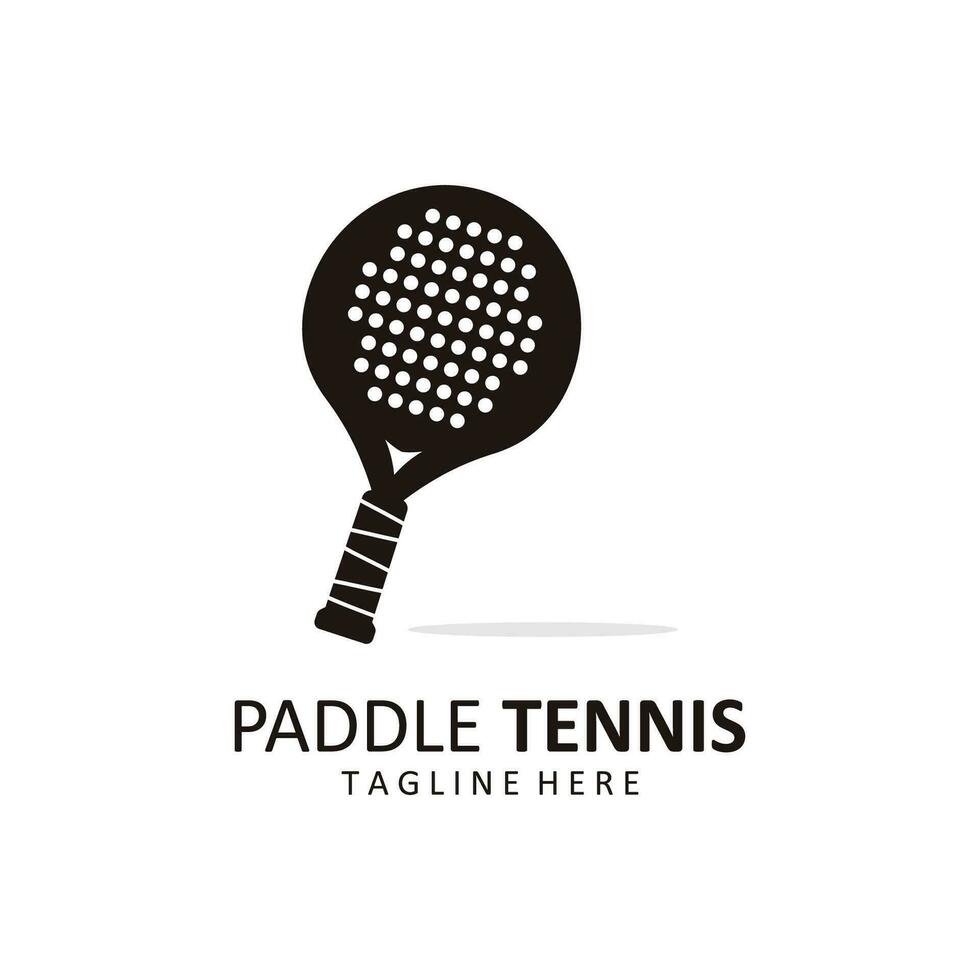 Padel Tennis Vektor Illustration Symbol