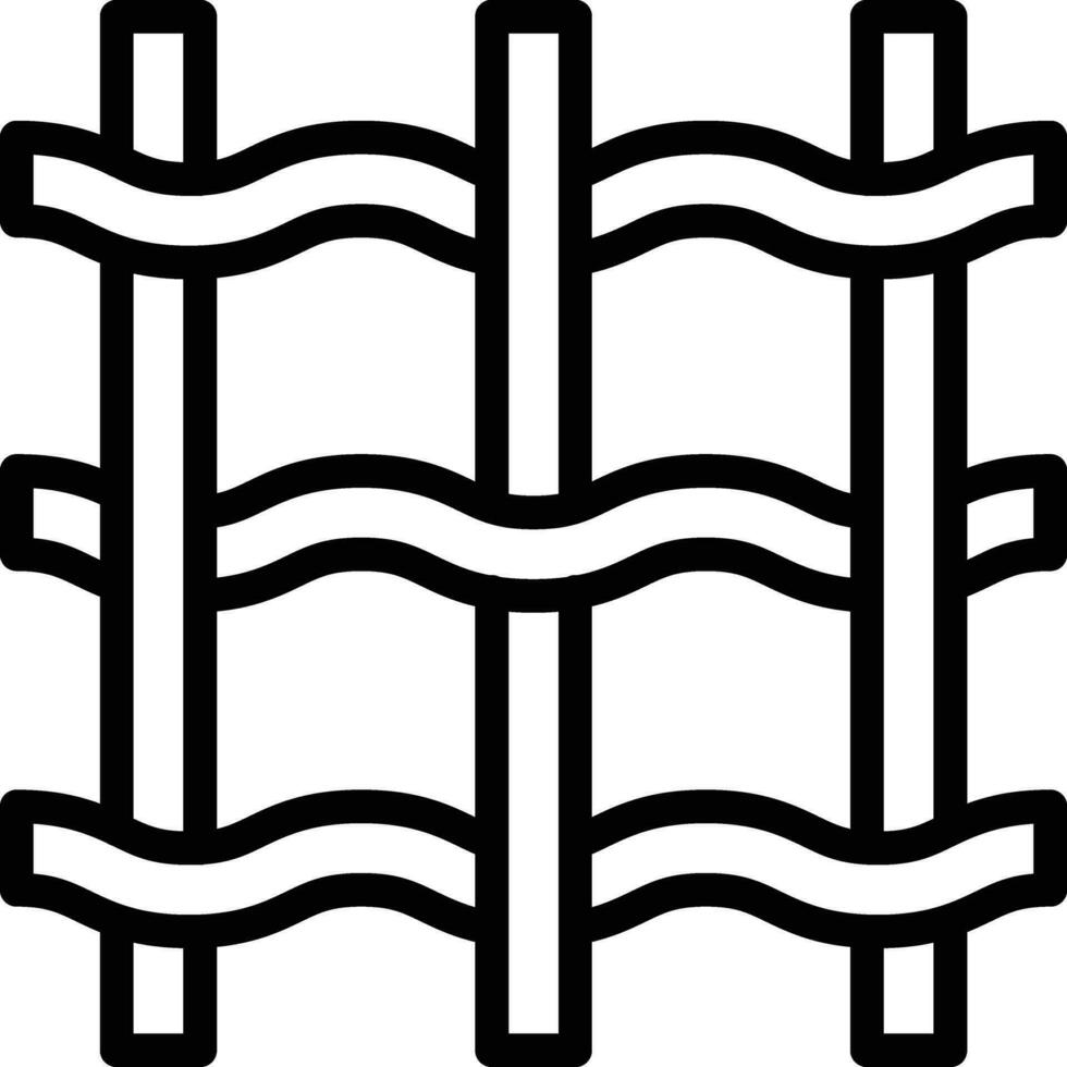 dauerhaft Stoff Vektor Symbol