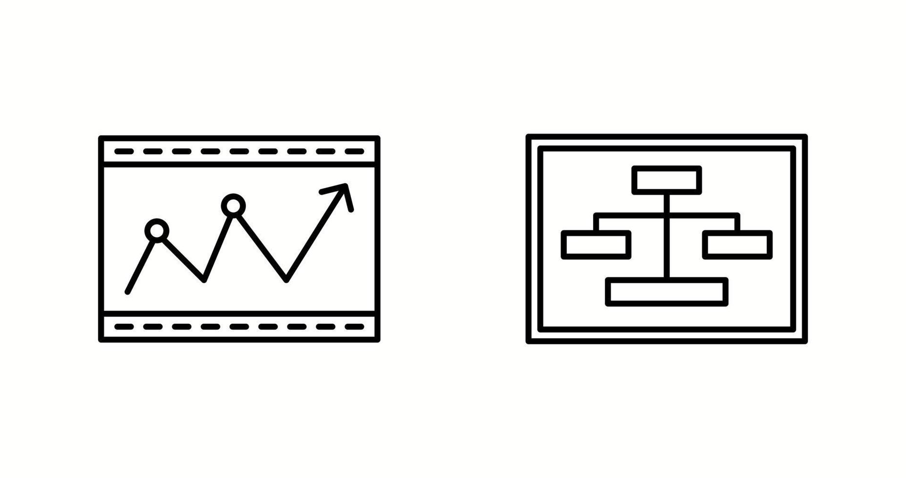 einzigartige zwei Vektorsymbole gesetzt vektor