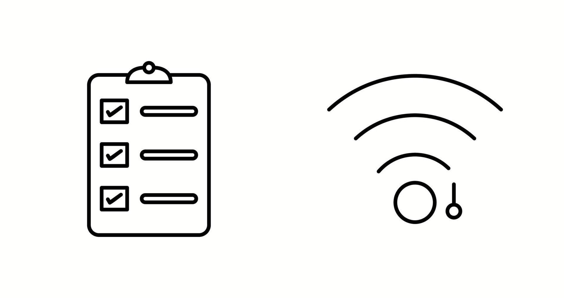 einzigartige zwei Vektorsymbole gesetzt vektor