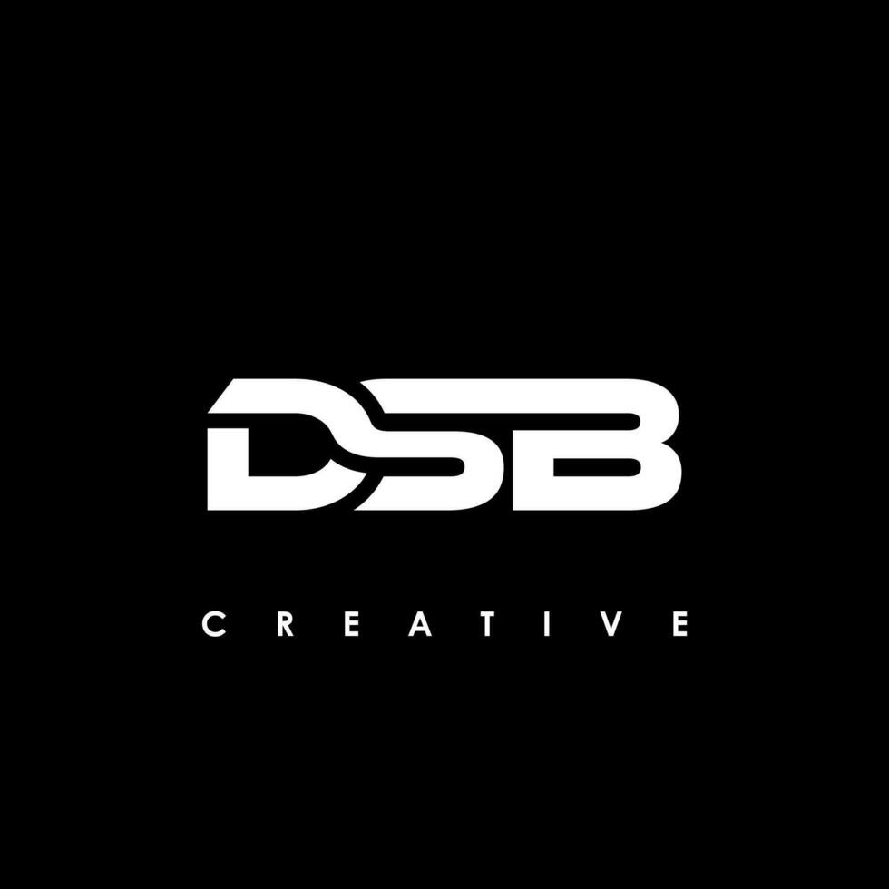 dsb Brief Initiale Logo Design Vorlage Vektor Illustration