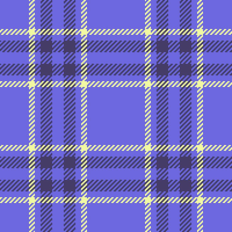 Hintergrund Tartan Textur von Stoff Plaid nahtlos mit ein prüfen Textil- Muster Vektor. vektor