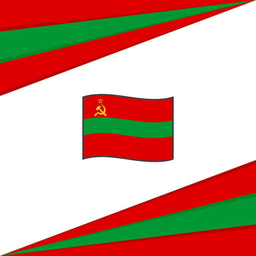 transnistria flagga abstrakt bakgrund design mall. transnistria oberoende dag baner social media posta. transnistria design vektor