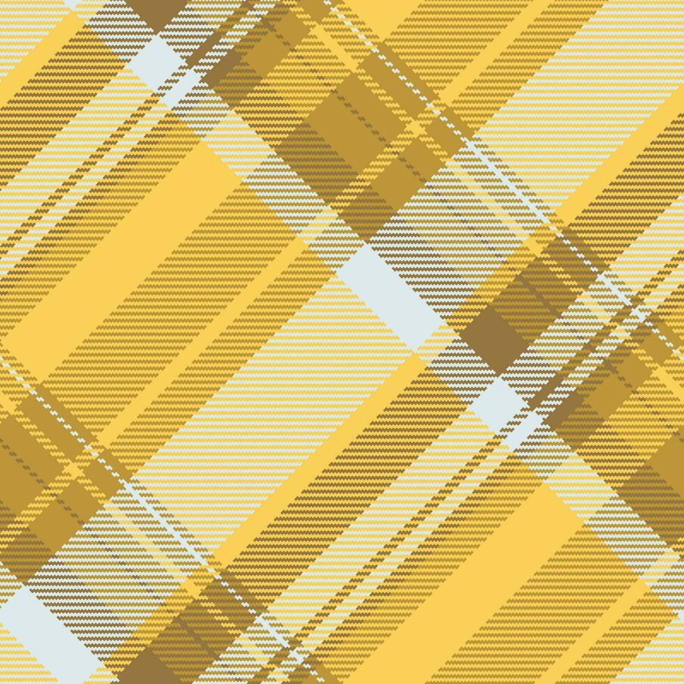 Tartan prüfen Muster von Textil- Stoff Hintergrund mit ein Vektor Textur Plaid nahtlos.