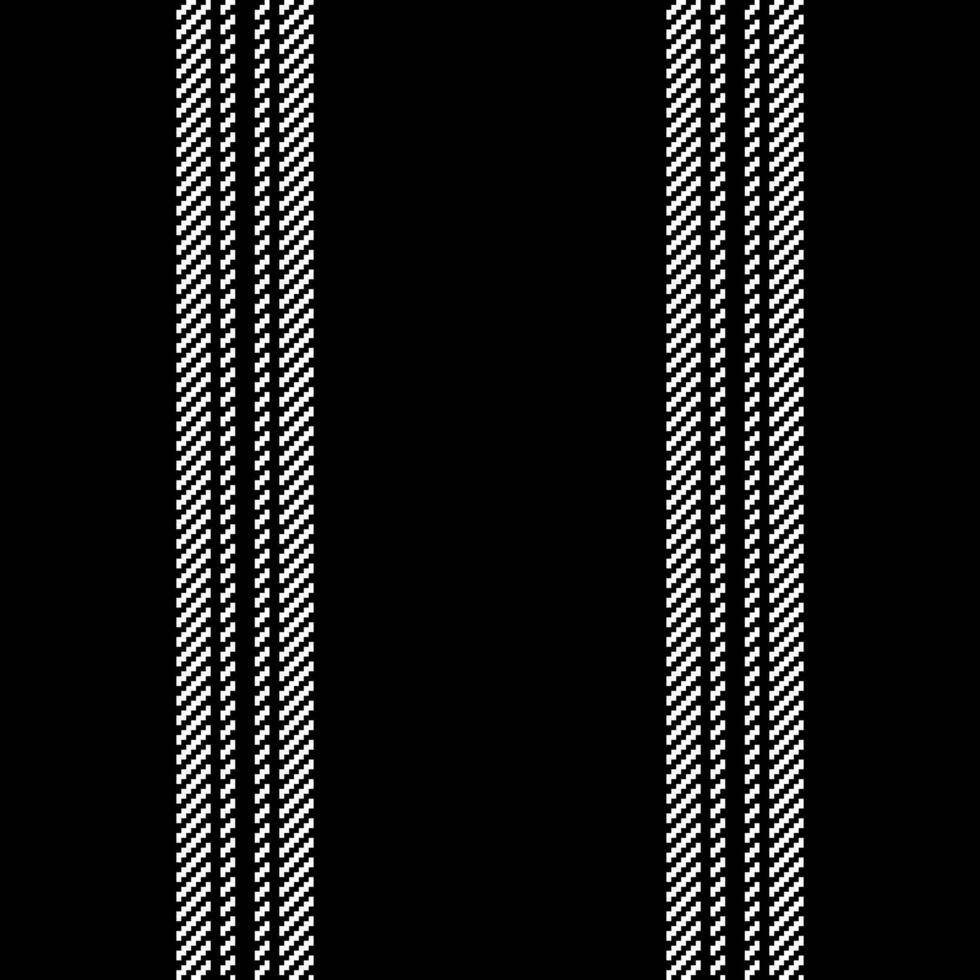 tyg rader sömlös av vektor textil- mönster med en textur rand bakgrund vertikal.