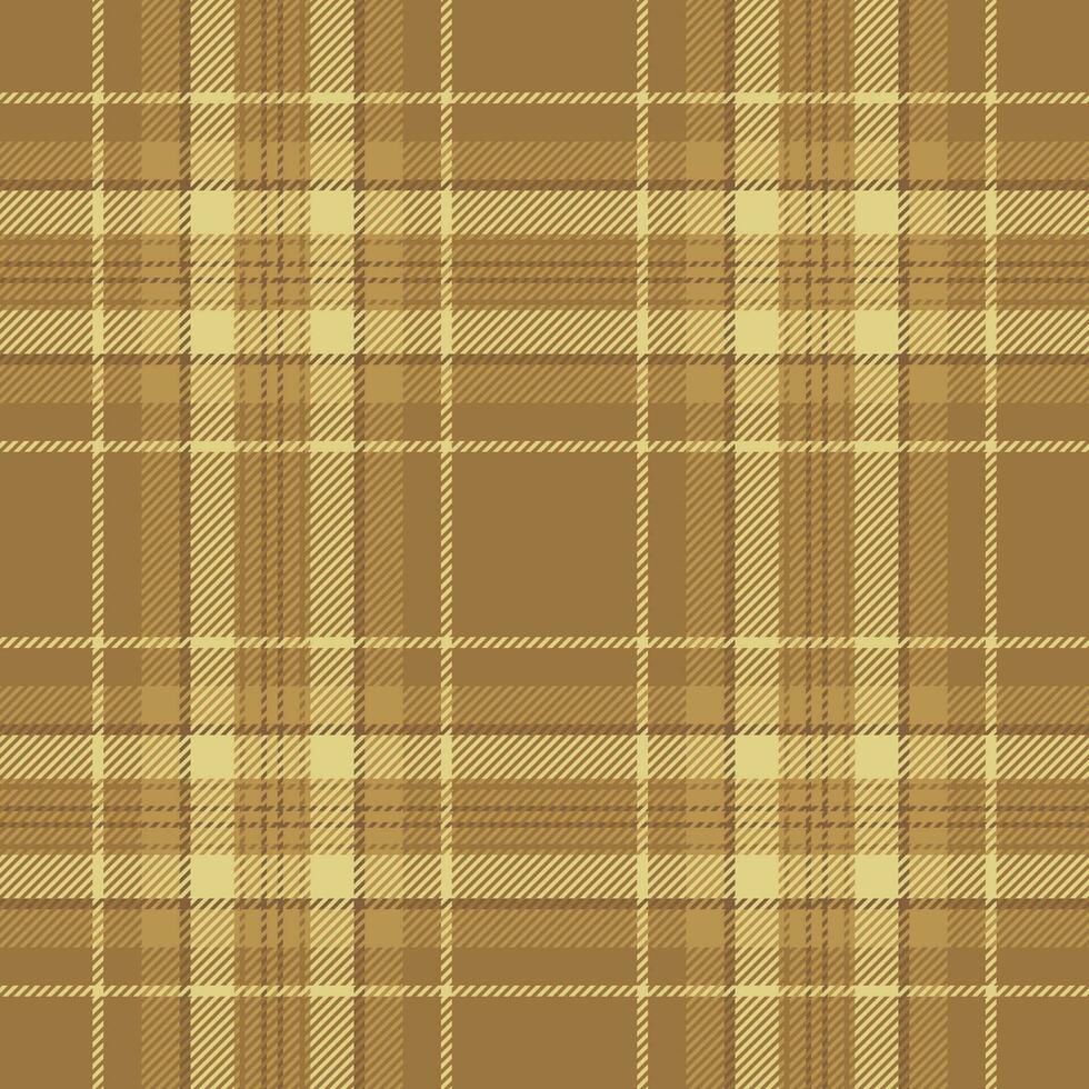 Hintergrund Muster Plaid von Tartan Textil- prüfen mit ein Vektor Stoff Textur nahtlos.