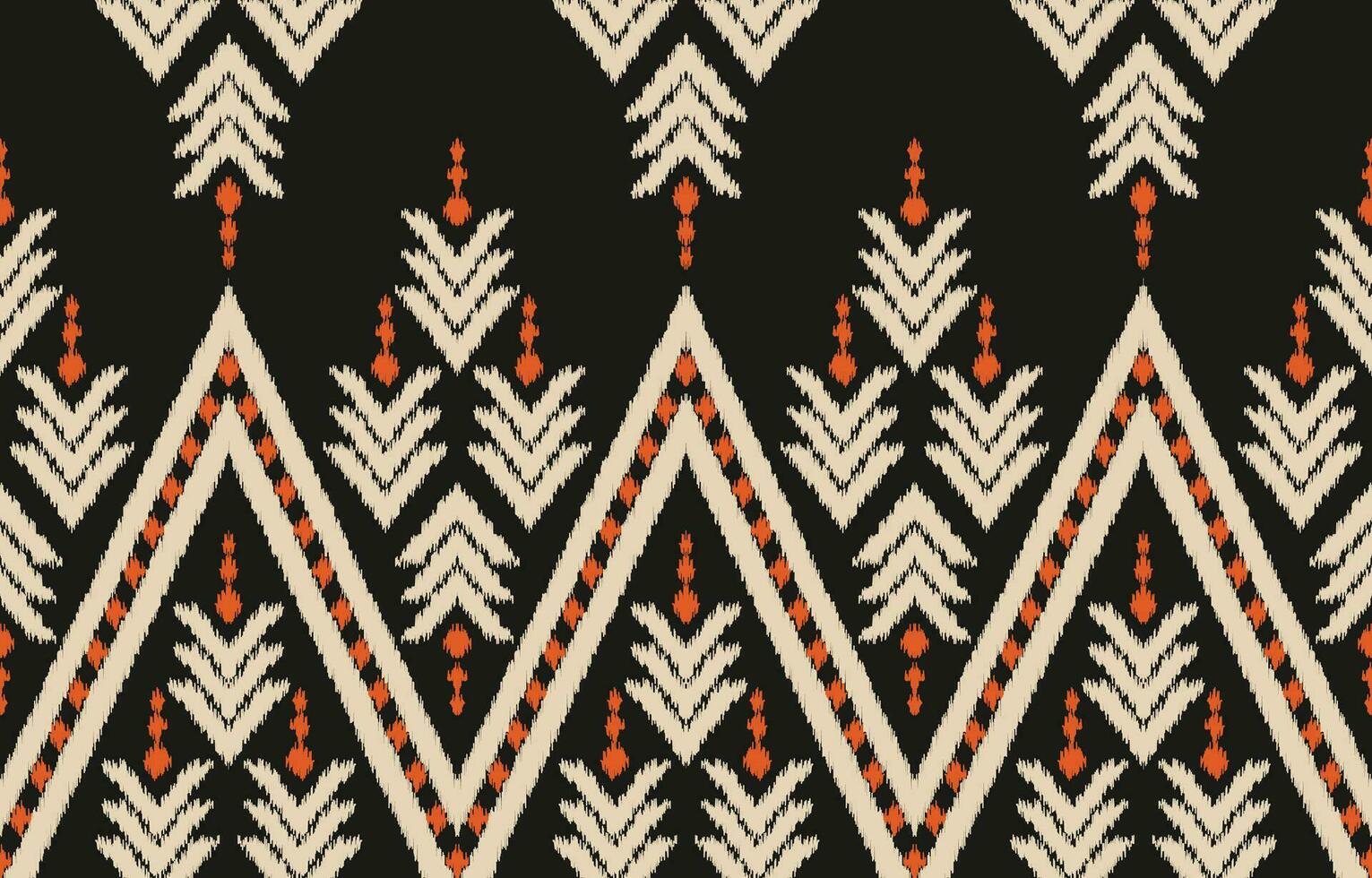 etnisk abstrakt ikat konst. aztec prydnad skriva ut. geometrisk etnisk mönster sömlös Färg orientalisk. design för bakgrund ,ridå, matta, tapet, Kläder, omslag, batik, vektor illustration.