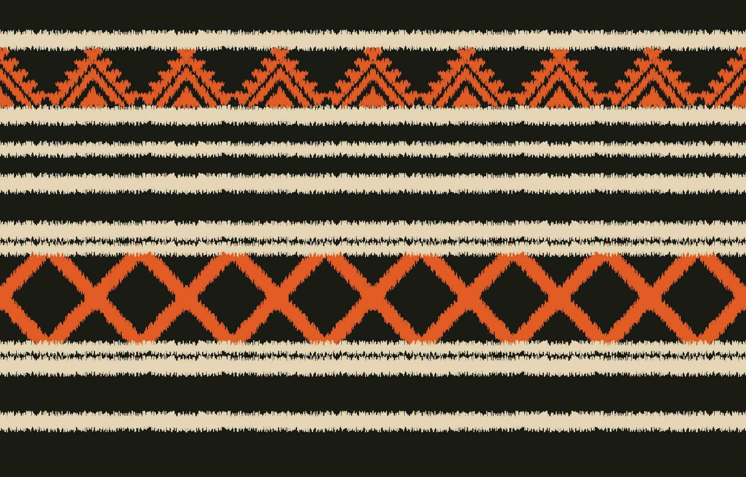 etnisk abstrakt ikat konst. aztec prydnad skriva ut. geometrisk etnisk mönster sömlös Färg orientalisk. design för bakgrund ,ridå, matta, tapet, Kläder, omslag, batik, vektor illustration.