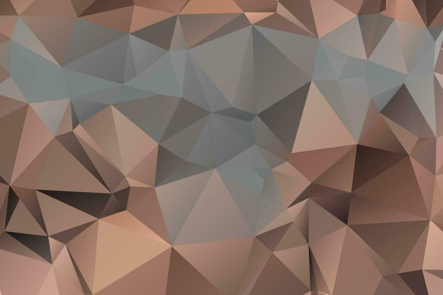 abstrakt grau Hintergrund, niedrig poly texturiert Dreieck Formen im zufällig Muster, modisch Lowpoly Hintergrund. vektor