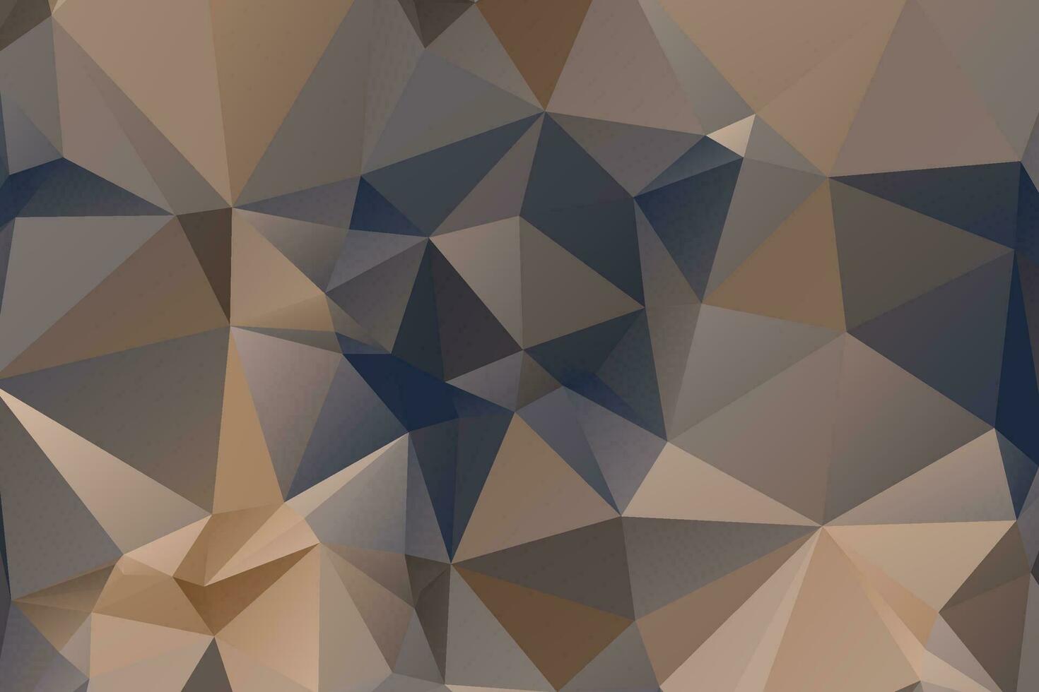 abstrakt grau Hintergrund, niedrig poly texturiert Dreieck Formen im zufällig Muster, modisch Lowpoly Hintergrund. vektor
