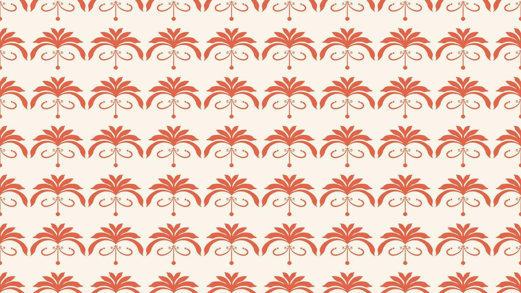Blumen- Ornament Hintergrund. klassisch Barock nahtlos Muster. zum Hintergründe, Tapeten, Textilien, und Mode. vektor
