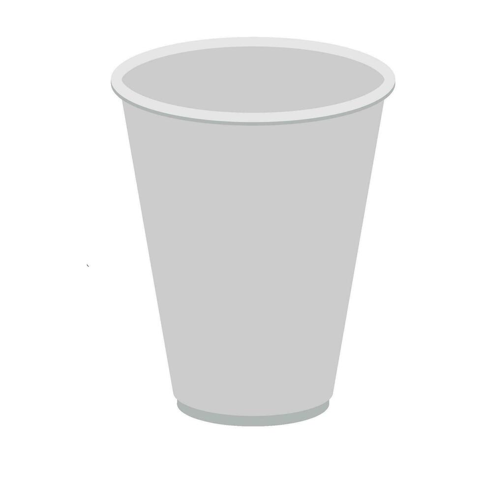 plast kopp ikon vektor