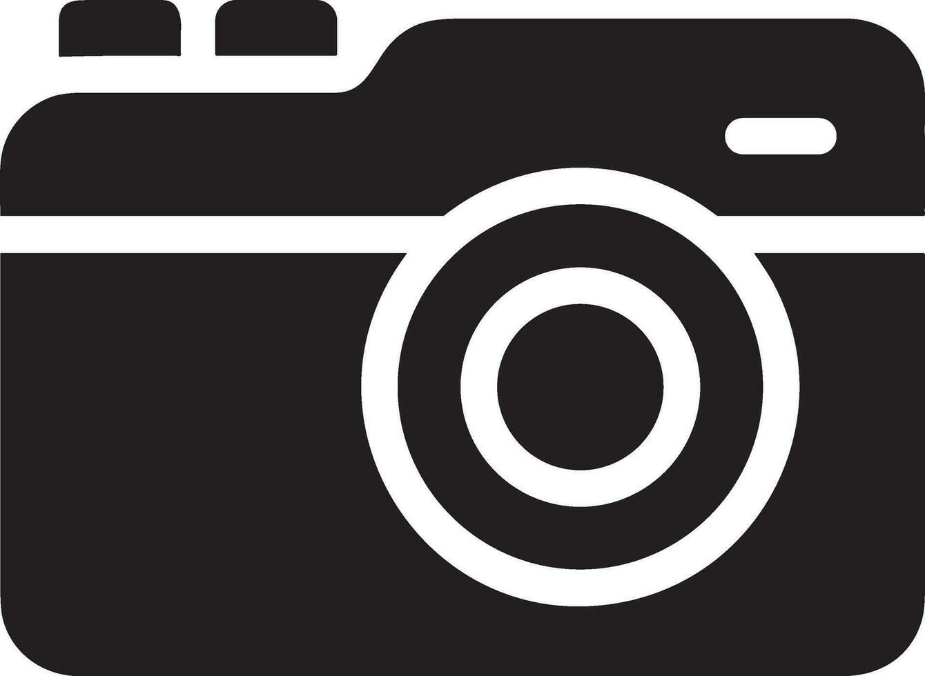 Kamera Fotografie Symbol Symbol Vektor Bild. Illustration von Multimedia fotografisch Linse Grafik Design Bild