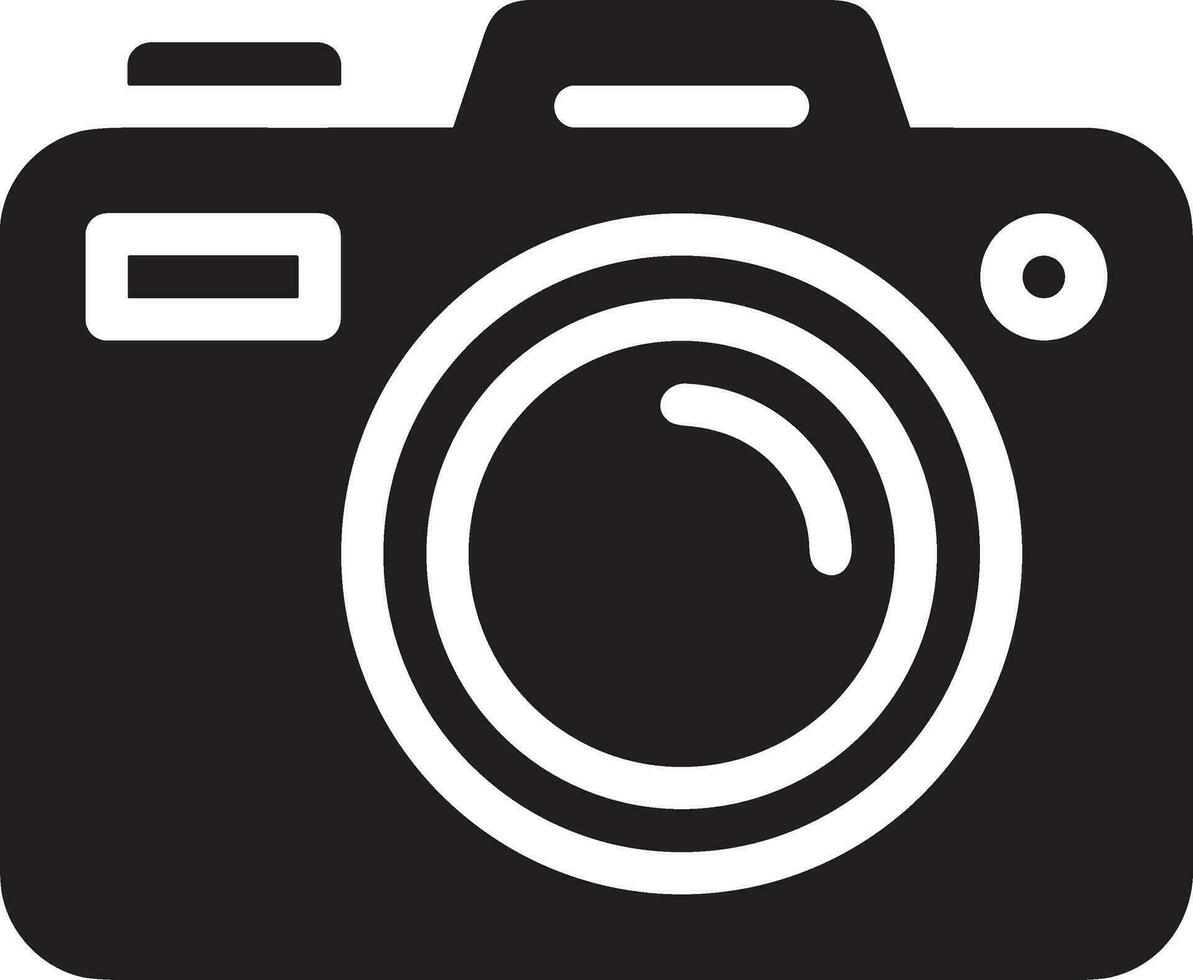 kamera fotografi ikon symbol vektor bild. illustration av multimedia fotografisk lins grafisk design bild