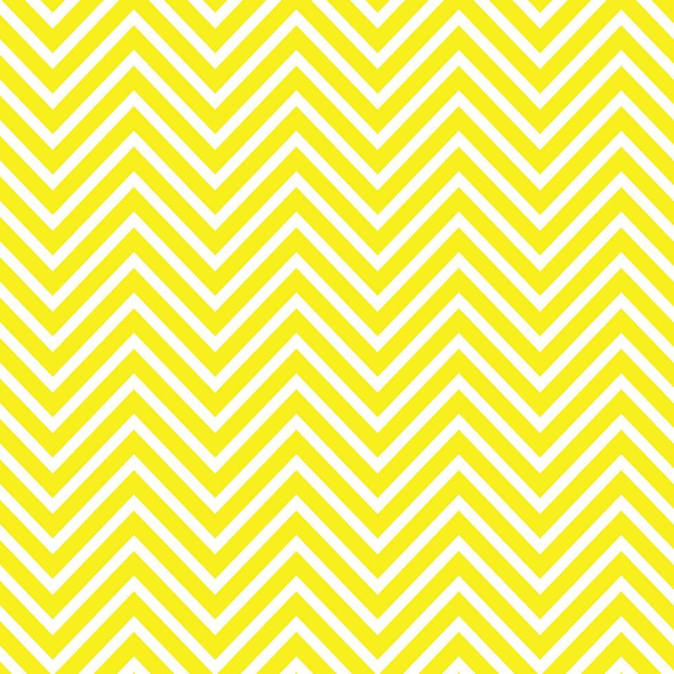 abstrakt svartvit geometrisk vit Vinka hörn linje med gul bakgrund. vektor