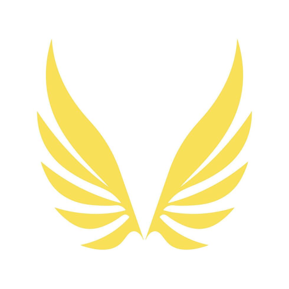 Flügel Vektor Symbole