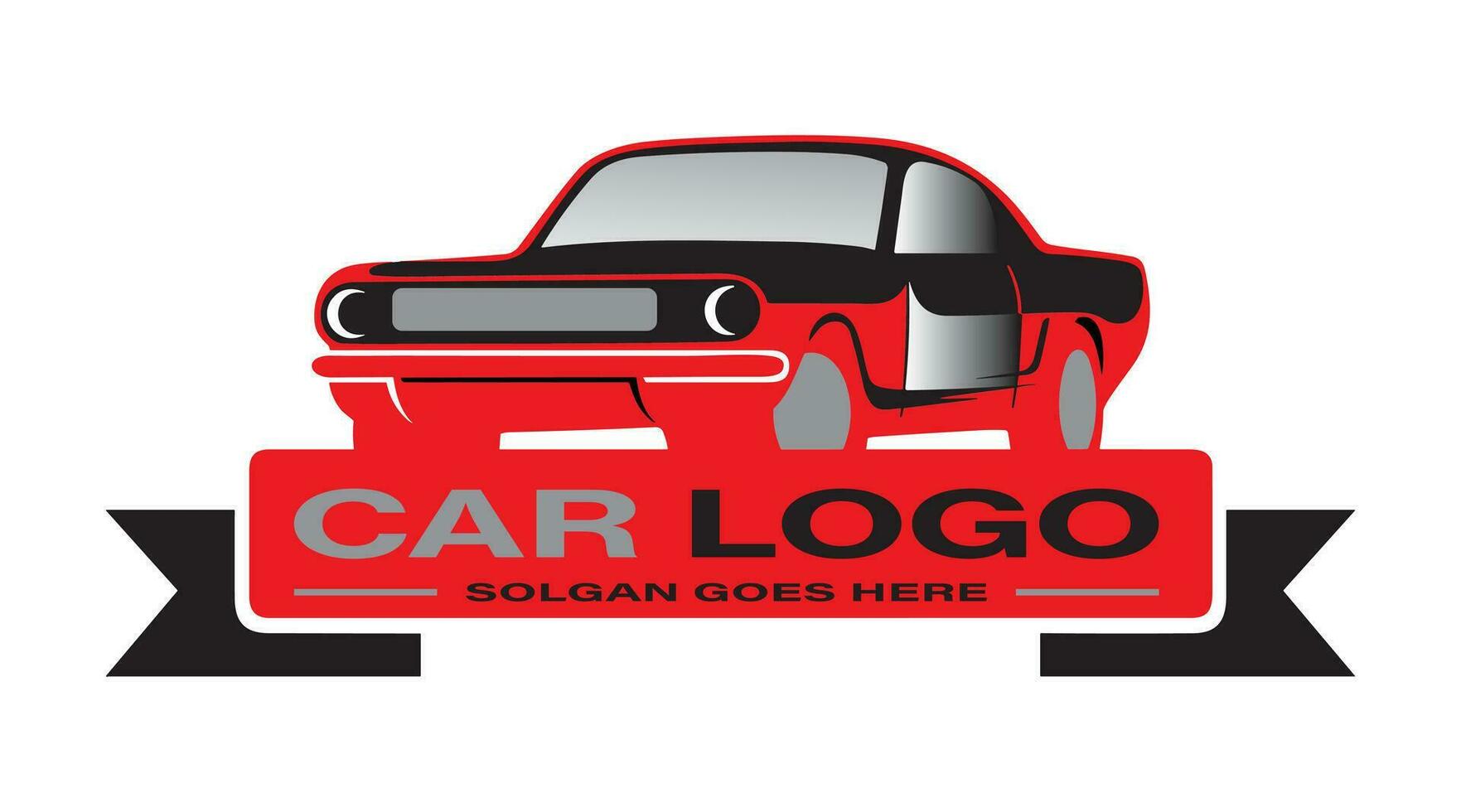 Luxus klassisch Auto Logo Emblem. Auto Sport Garage Abzeichen Symbol. Motor- Fahrzeug Händler Symbol. Automobil Ausstellungsraum unterzeichnen. Vektor Illustration