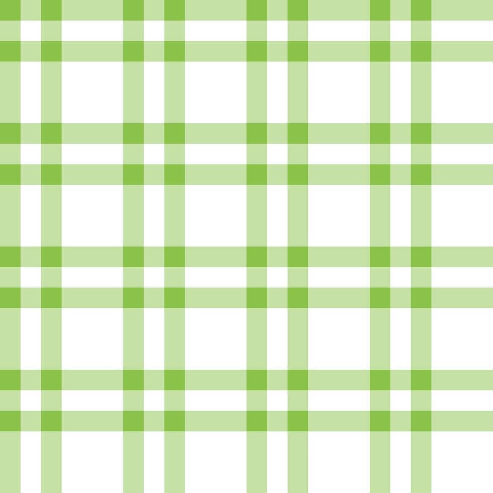 Licht Grün Plaid Muster. Plaid Muster Hintergrund. Plaid Hintergrund. nahtlos Muster. zum Hintergrund, Dekoration, Geschenk Verpackung, Gingham Tischdecke, Decke, Schottenstoff. vektor