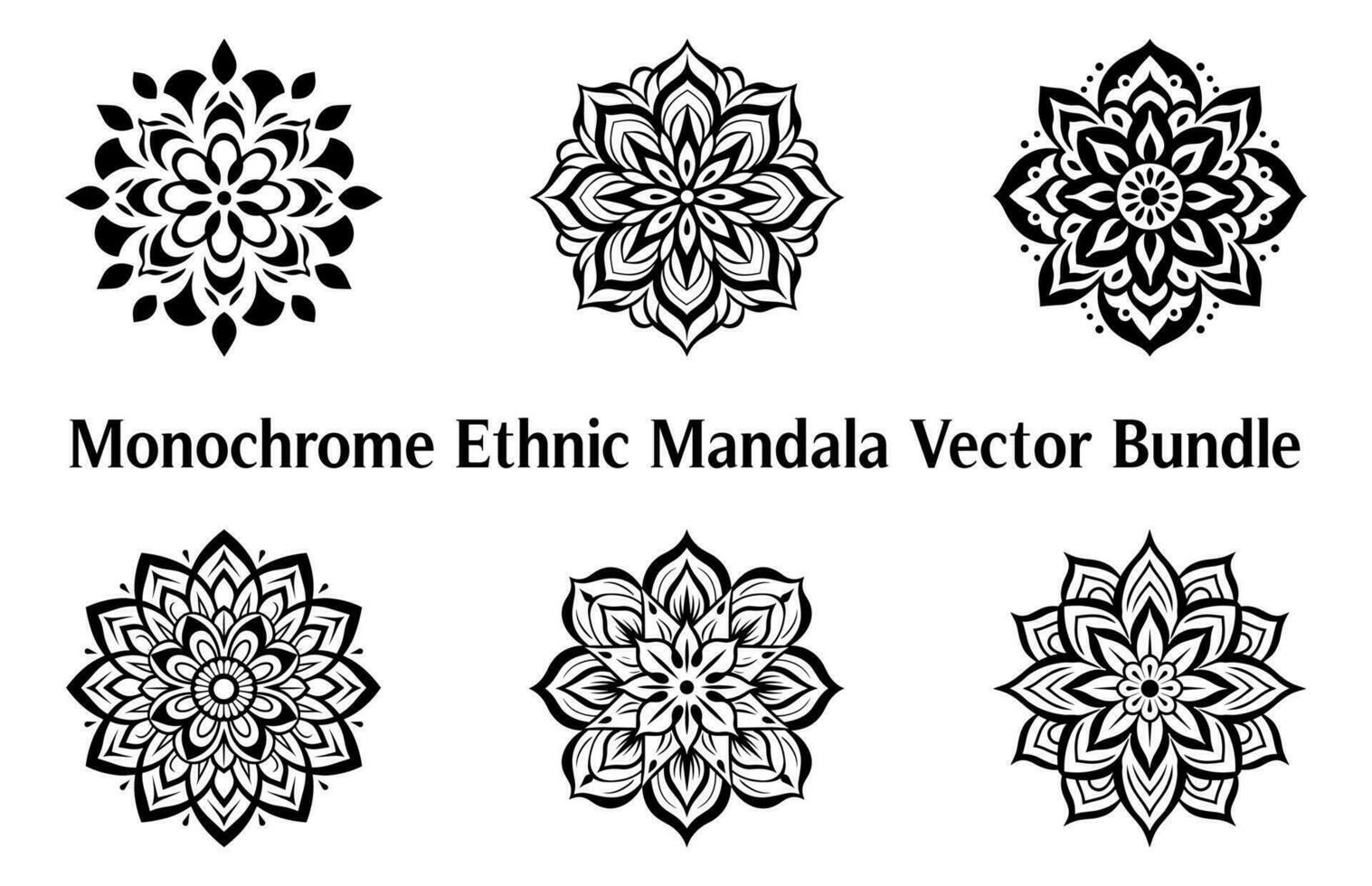 kostenlos abstrakt kreisförmig Muster Mandala Vektor, Mandala Linie Zeichnung Design, Zier Mandala mit Blumen- Muster, Zier Luxus Mandala Muster, einstellen von Vektor Boho Mandala Illustration