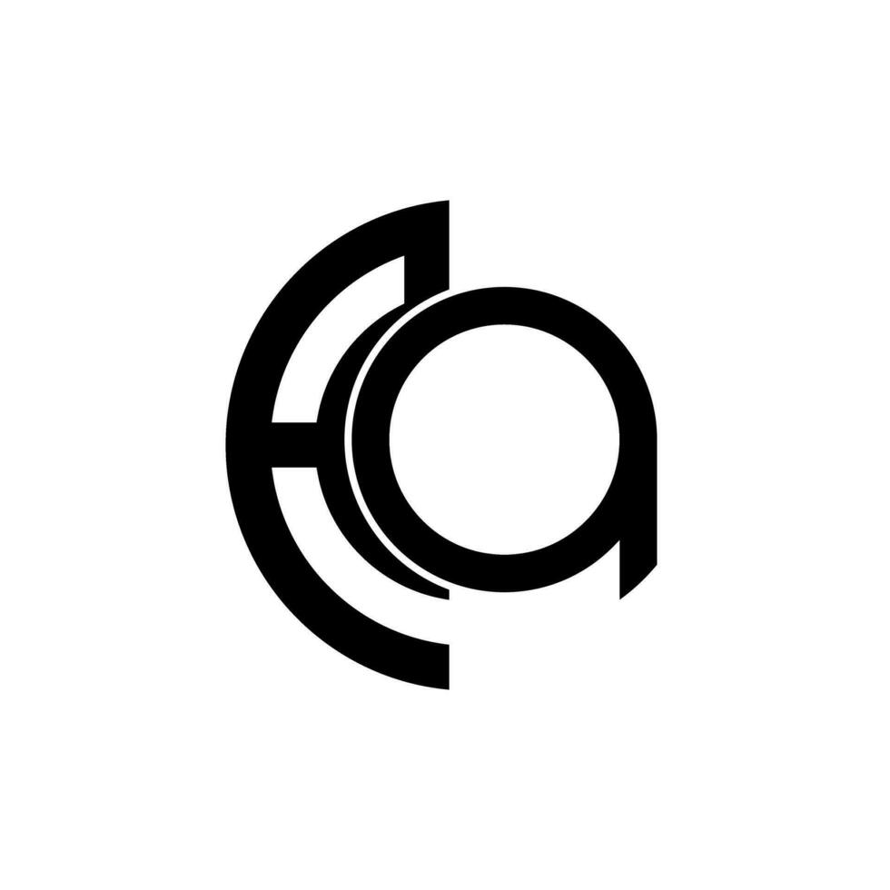 Brief ein und q Logo Symbol Design Vorlage Elemente. geeignet zum viele Zwecke. vektor