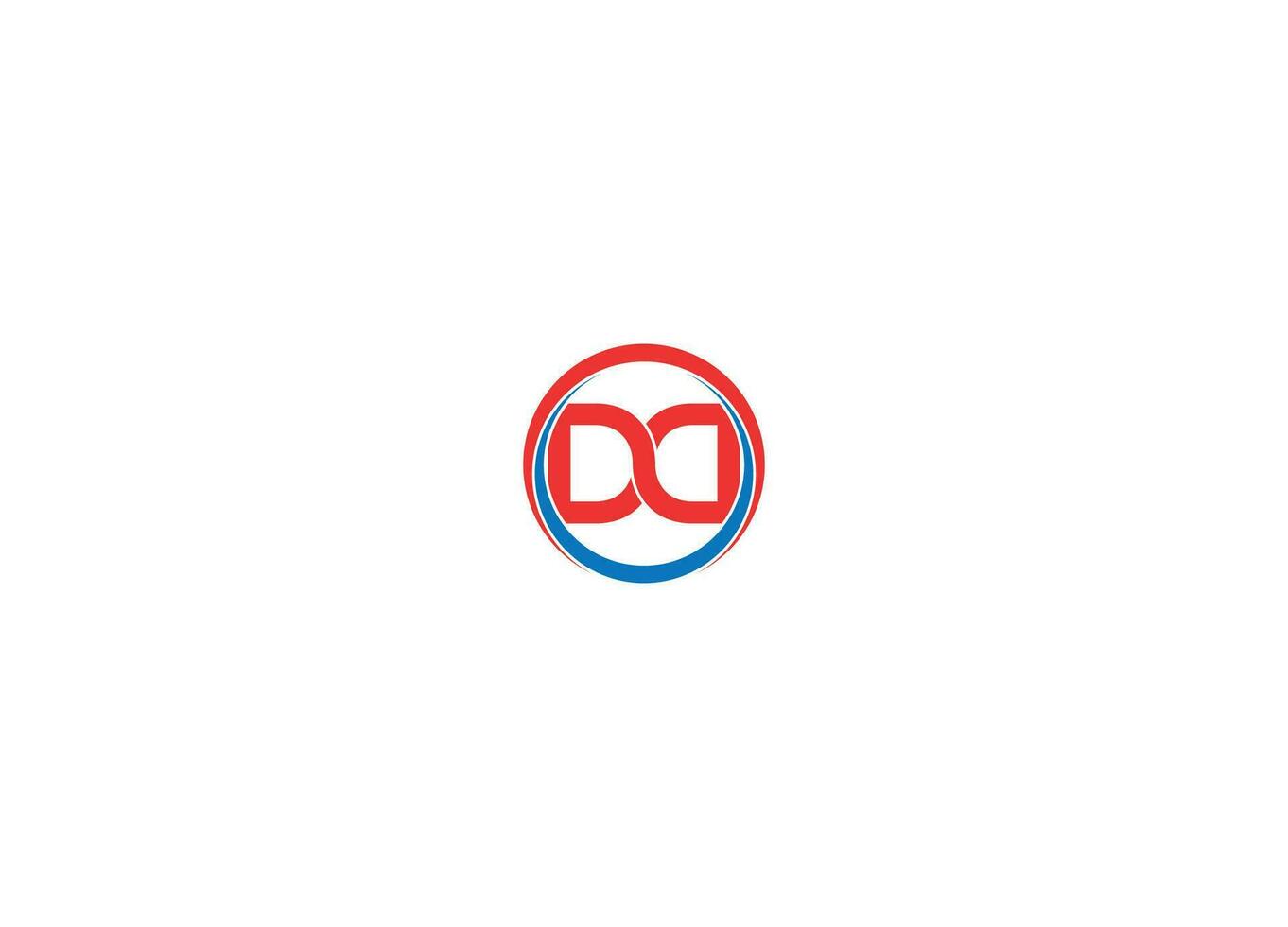 dd modern logotyp design vektor ikon mall med vit bakgrund
