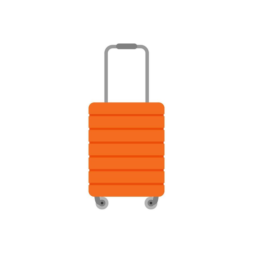 Gepäck zum Reise Koffer zum Ferien und Reise Vektor Illustration auf Weiß Hintergrund