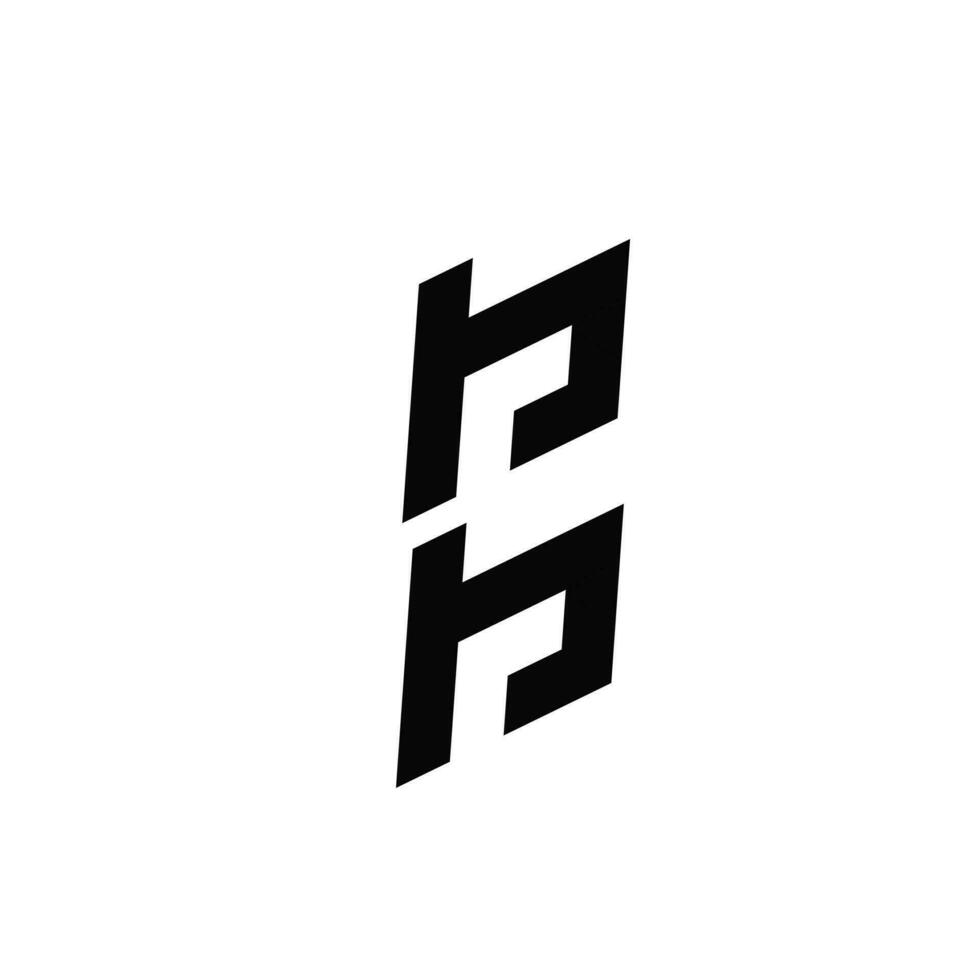 letztere b Symbol modern Vektor Logo