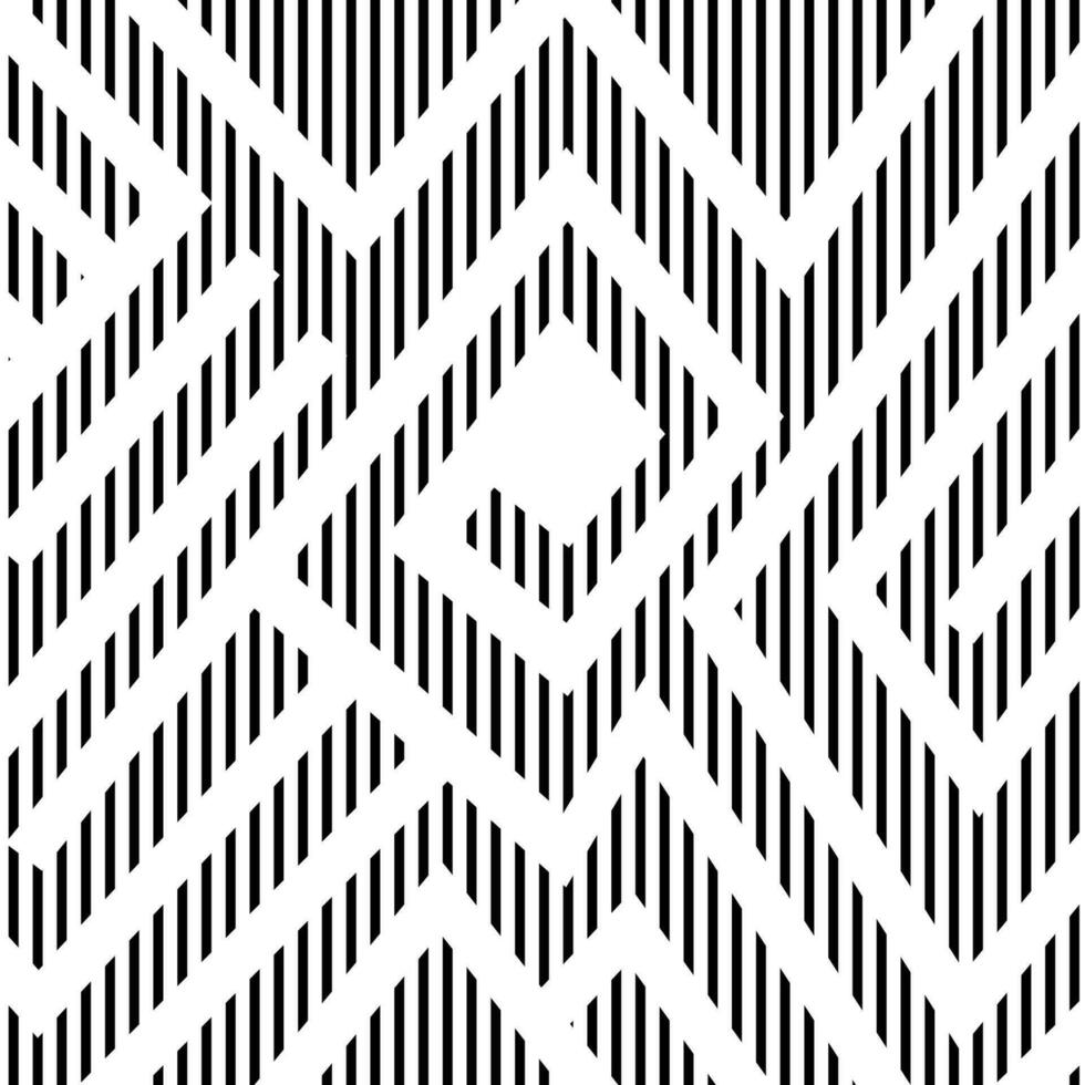 ein schwarz und Weiß Muster mit diagonal Streifen vektor