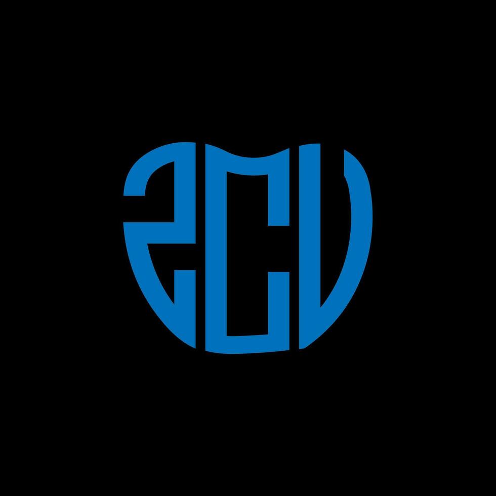 zcv Brief Logo kreativ Design. zcv einzigartig Design. vektor