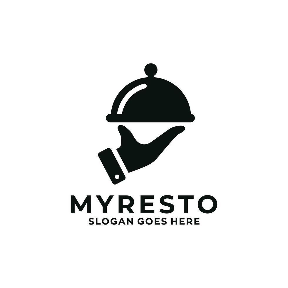 restaurang logotyp design vektor illustration