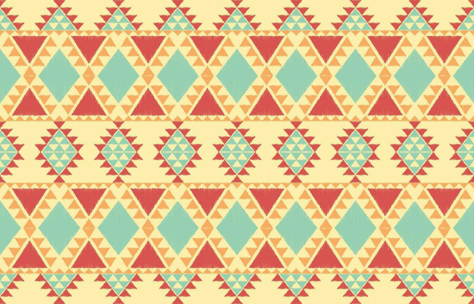 ethnisch abstrakt Ikat Kunst. aztekisch Ornament drucken. geometrisch ethnisch Muster nahtlos Farbe orientalisch. Design zum Hintergrund ,Vorhang, Teppich, Hintergrund, Kleidung, Verpackung, Batik, Vektor Illustration.