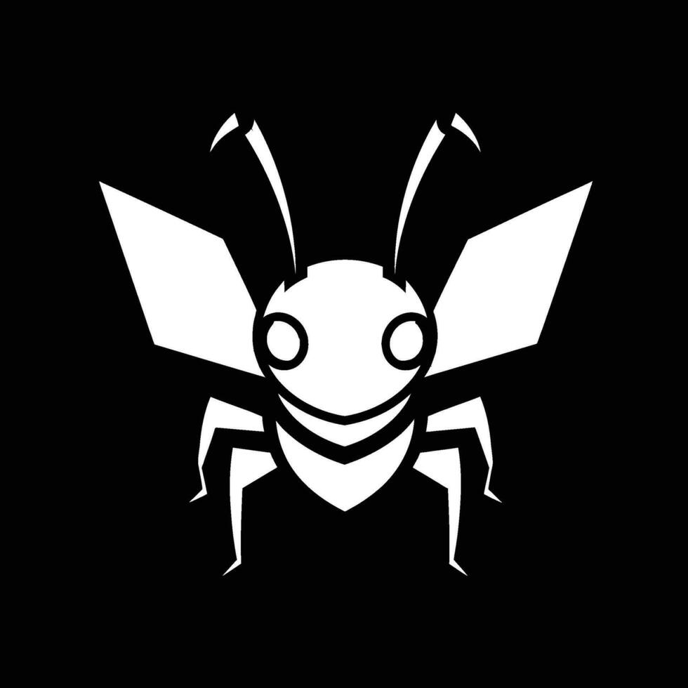 svart vektor myra ikon en logotyp av förträfflighet invecklad myra silhuett svart vektor logotyp briljans