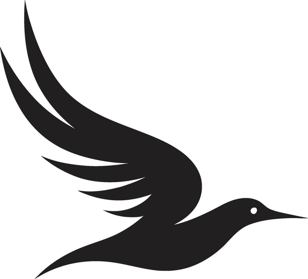 Eisvogel Vektor Symbol minimalistisch Pelikan Abzeichen