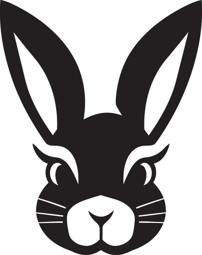 schwarz Hase Vektor Logo ein modern und anspruchsvoll Logo zum Ihre Geschäft schwarz Hase Vektor Logo ein vielseitig und anpassungsfähig Logo zum irgendein Industrie