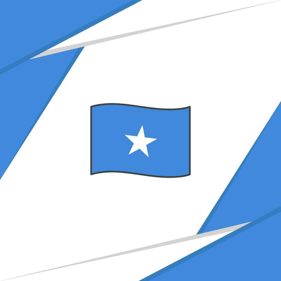 somalia flagga abstrakt bakgrund design mall. somalia oberoende dag baner social media posta. somalia vektor