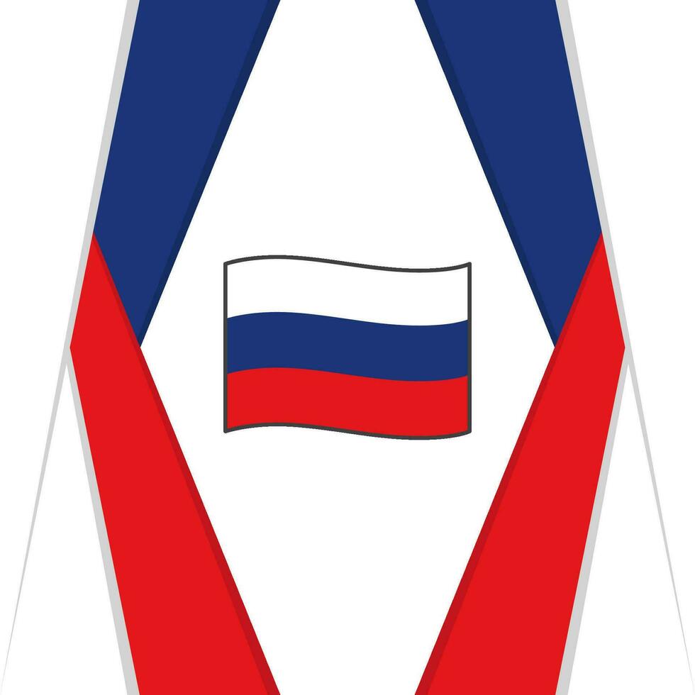 ryssland flagga abstrakt bakgrund design mall. ryssland oberoende dag baner social media posta. ryssland bakgrund vektor