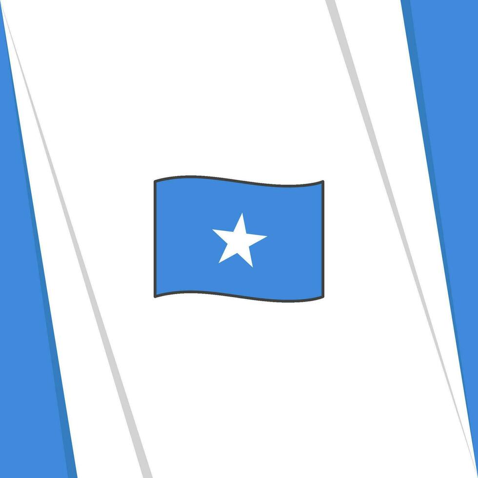 somalia flagga abstrakt bakgrund design mall. somalia oberoende dag baner social media posta. somalia flagga vektor