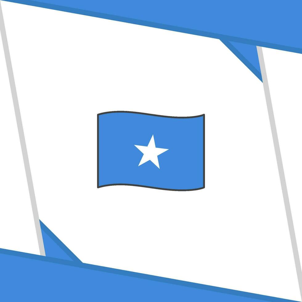 somalia flagga abstrakt bakgrund design mall. somalia oberoende dag baner social media posta. somalia oberoende dag vektor