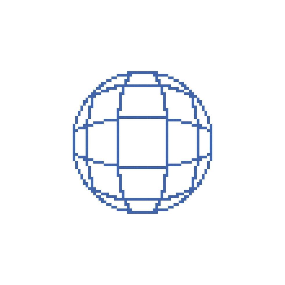 global Globus Logo Symbol vektor