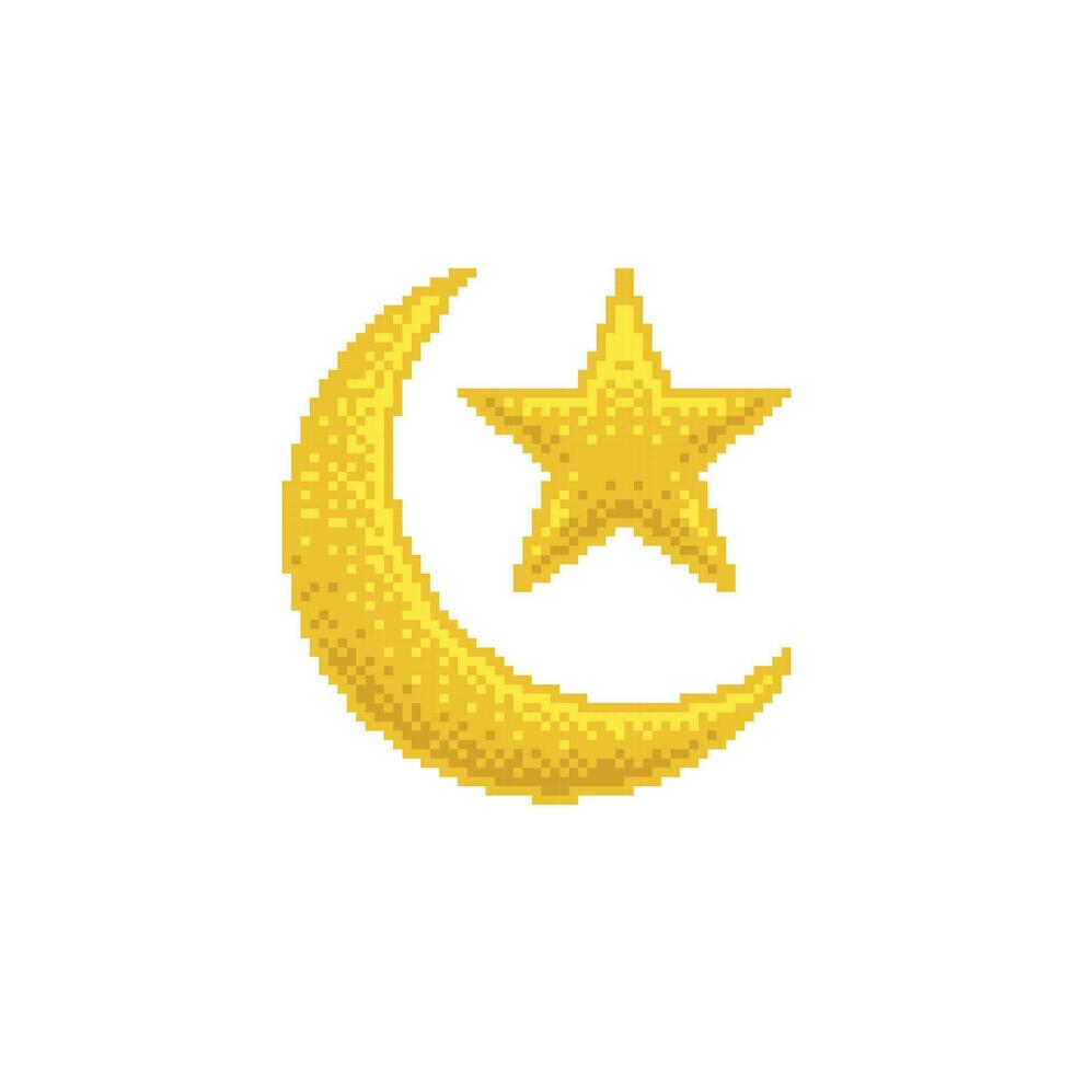 islam logotyp ikon vektor