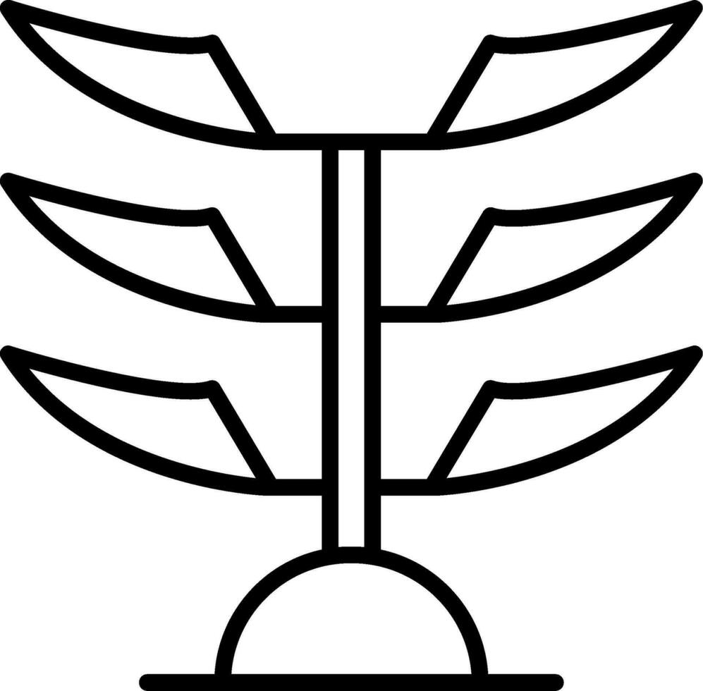 Araukaria Vektor Symbol