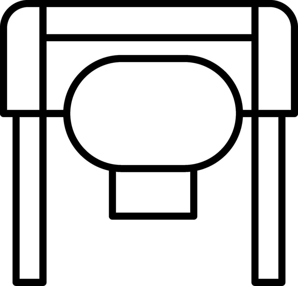 Textil- Drucken Vektor Symbol