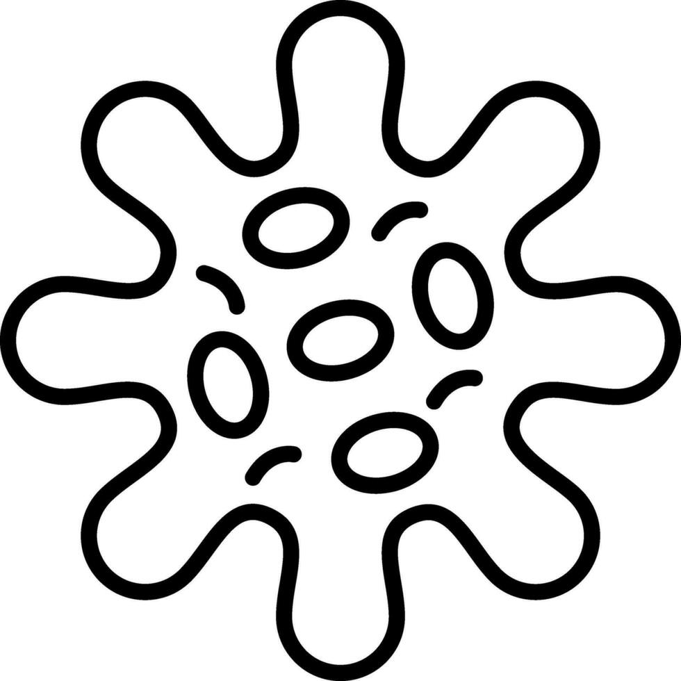 Rotavirus-Vektorsymbol vektor