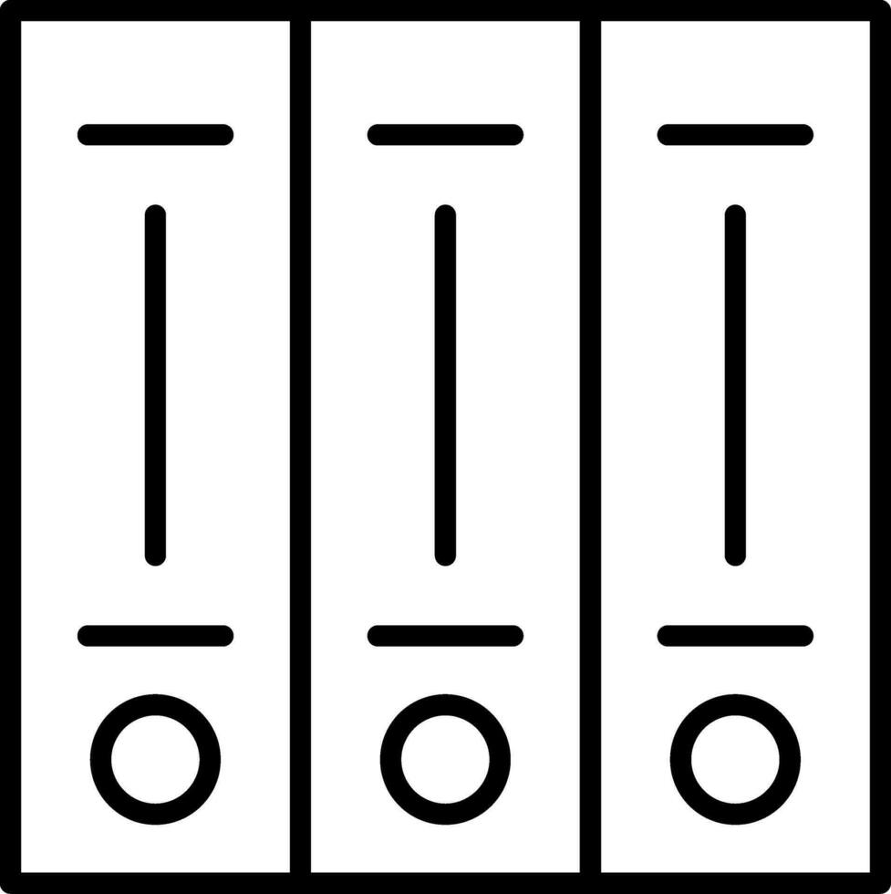 Archiv-Vektor-Symbol vektor