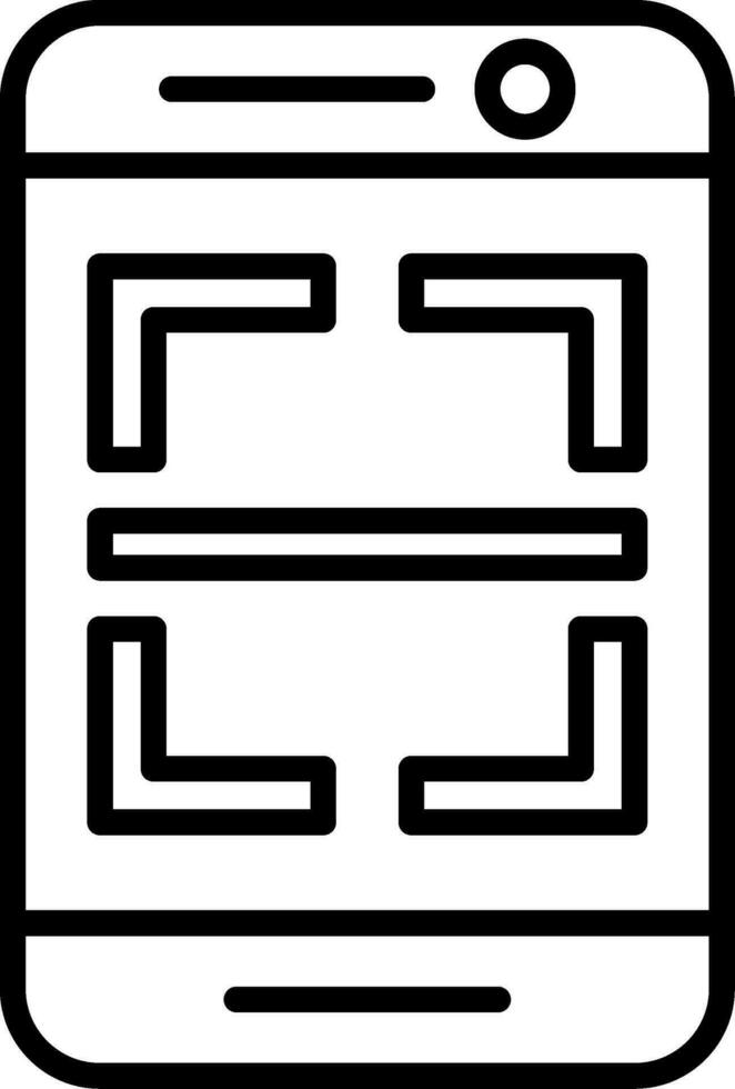 Scannen Vektor Symbol