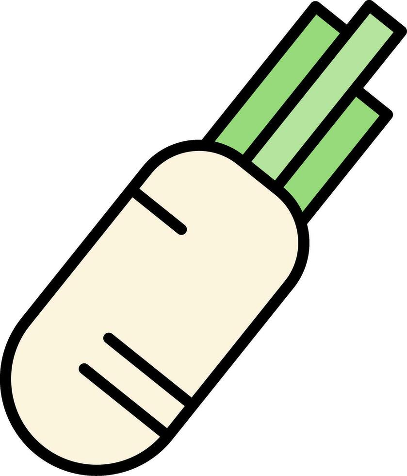 Daikon Vektor Symbol