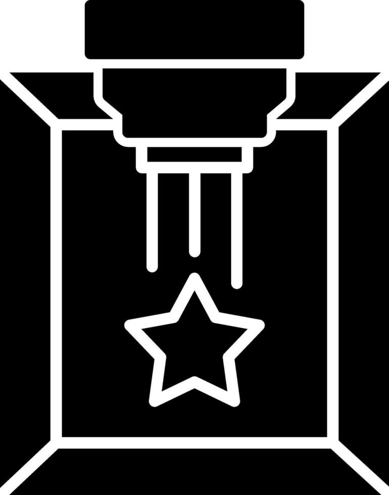 Bildschirm Drucker Vektor Symbol