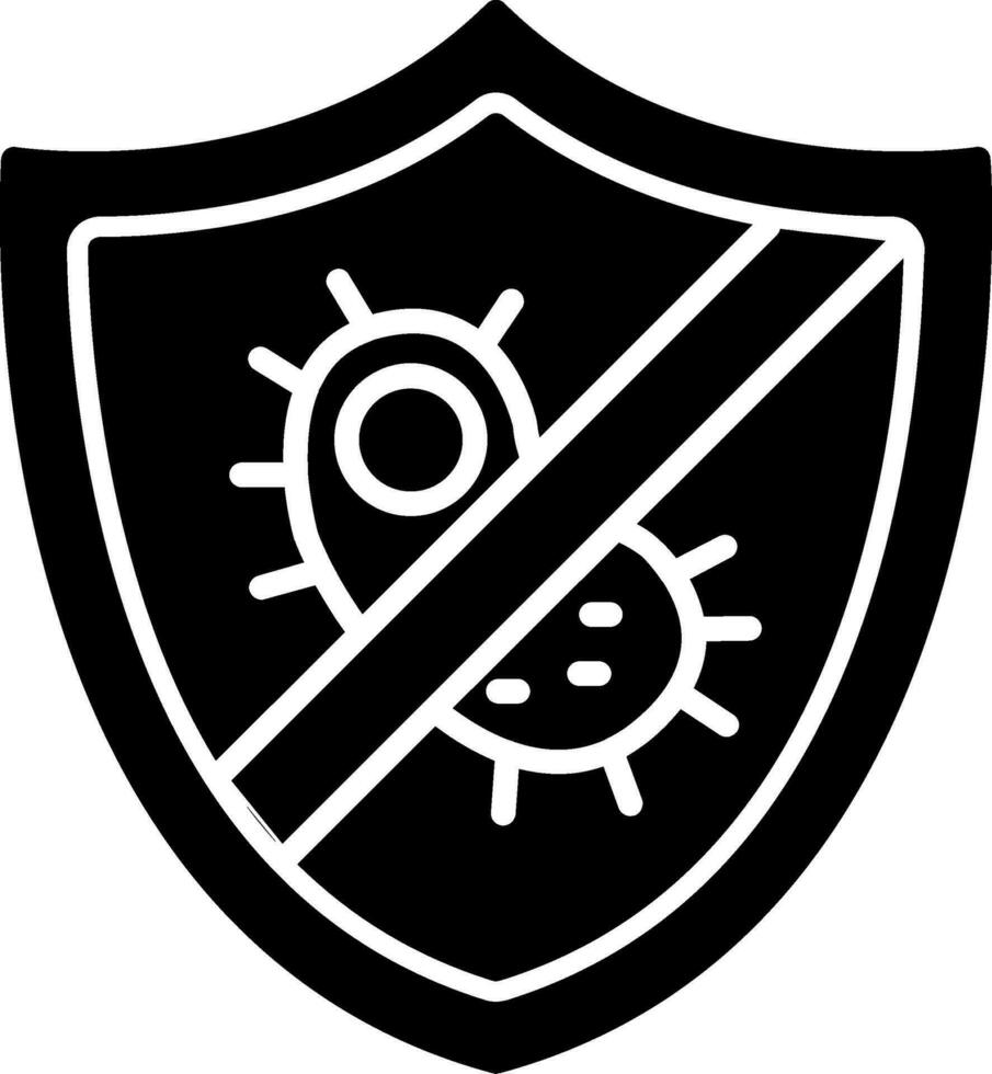 antibakteriell Vektor Symbol