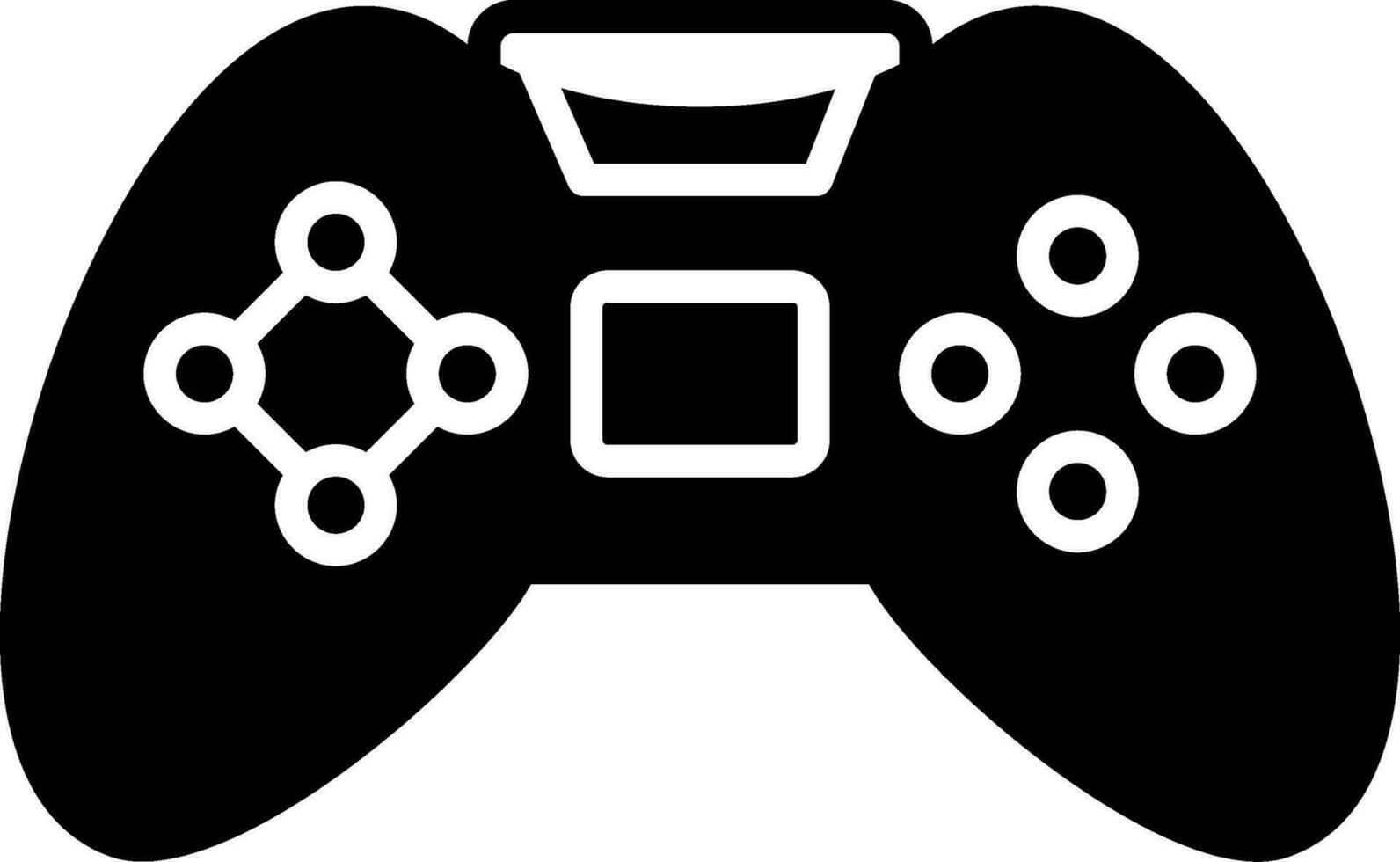 Game-Controller-Vektorsymbol vektor